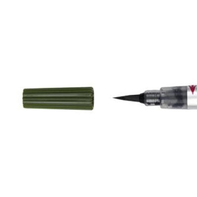 Photo of Pentel Watercolour Brush Pen - OLIVE GREEN - soft brush tip