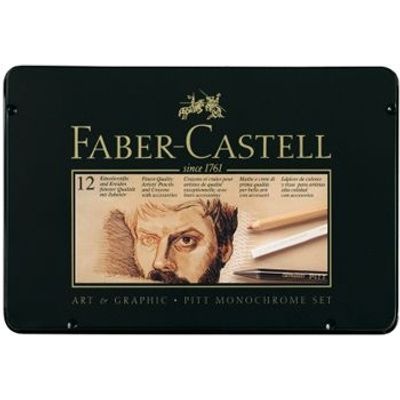 Photo of Faber Castell Faber-Castell Pitt Pastel Pencil - Metal Tin