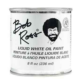 Photo of Bob Ross Oil Paint - Liquid White - 250ml