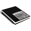Daler Rowney Ebony Hardback Spiral Sketchbook Portrait A4 Photo