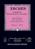 Arches Aquarelle Gummed Watercolour Pad Hot Press Photo