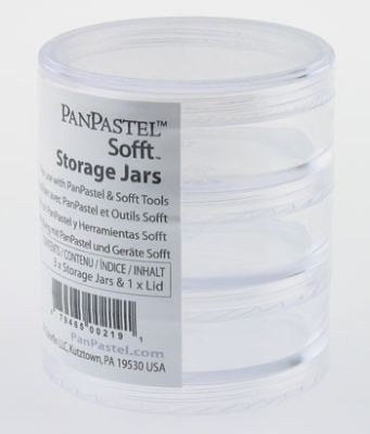 Photo of PanPastel Storage Jars x 3 Jars & 1 Lid