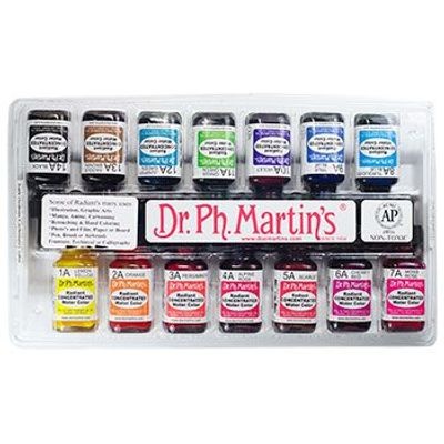 Photo of Dr Ph Martins Dr. Ph. Martin's Radiant Watercolour Dye - Set A