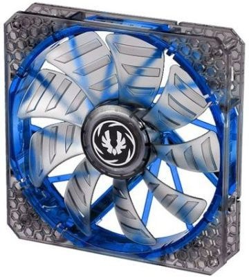 Photo of Bitfenix Spectre Pro Transparent Fan with Blue LED and Curved Design Fin for Focused Airflow