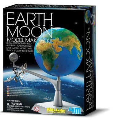 Photo of 4M Industries 4M Kidz Labs - Earth/Moon Model Making Kit
