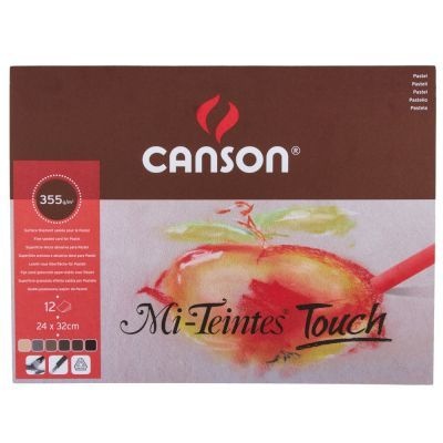 Photo of Canson Mi-Teintes Touch Pastel Paper Pad - 350gsm