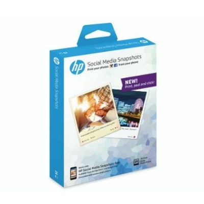 Photo of HP W2G60A Social Media Snapshots Removable Sticky Photo Paper