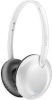 Philips SHB4405WT On-Ear Wireless Headphones with Mic Photo