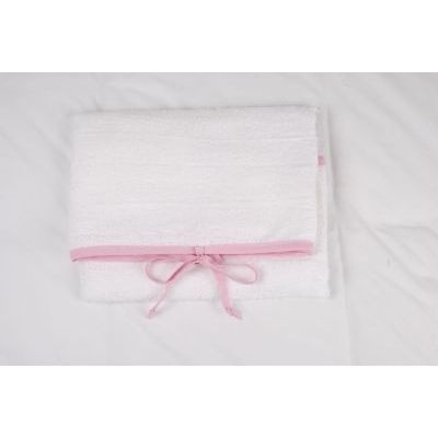 Photo of Tom Bella Tom & Bella Change Mat Cover - Pink Chambray