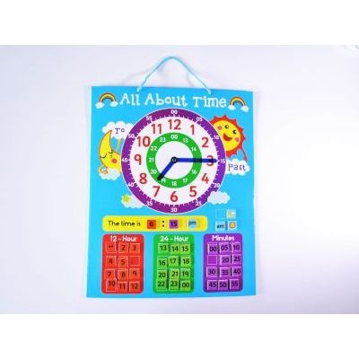 Photo of My Kids Magnet All About Time Magnetic Board