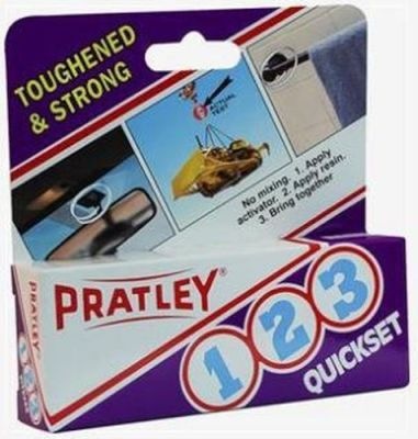 Photo of Pratley 1-2-3 Quickset Adhesive