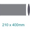 SIGN FRAME 210x400mm DBL SIDED WALL MOUNTED Photo