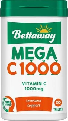 Photo of Bettaway Mega C1000 - Vitamin C 1000mg Time Release Tablets