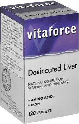 Photo of Vitaforce Desiccated Liver - Natural Source of Vitamins and Minerals