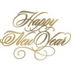 Couture Creations Hotfoil Stamp - Happy New Year Photo