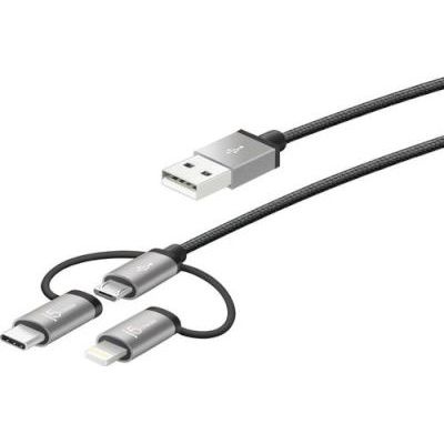 Photo of J5 Create JMLC10 3-In-1 Universal Sync Charge Cable
