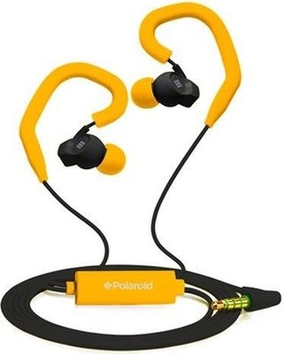 Photo of Polaroid Corp Polaroid PHP742OR Sport Earbuds with Removable Ear Hooks