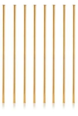 Photo of Gin Tribe Gift Tribe Collective Gold Stainless Steel Straws
