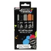Pebeo 4Artist Marker Metallic Set Photo