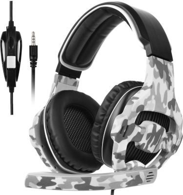 Photo of Sades 810 Camouflage Gaming Headphones with Microphone