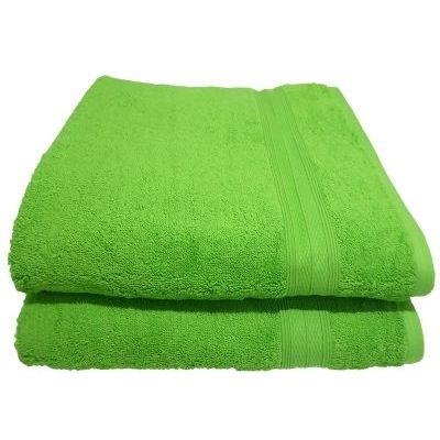 Photo of Bunty 's Plush 450 Bath Sheet Lime 090x150cms 450GSM Home Theatre System