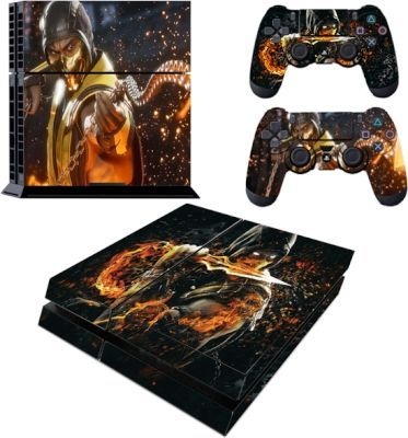 Photo of SKIN-NIT Decal Skin For PS4: Scorpion Fire