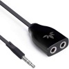 Avantree TR302 Two Way Splitter 3.5mm Dual Headphone Jack Photo