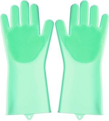 Photo of HomeFX KitchenFX Dishwashing Scrubbing Kitchen Gloves