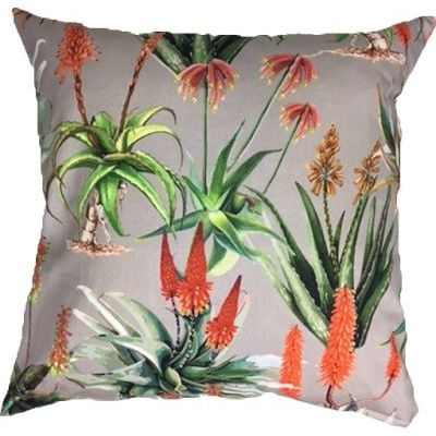 Photo of Amore Home Aloes Black Scatter Cushion 60cm x 60cm with Inner
