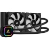 Corsair iCUE H100i RGB PRO XT computer liquid cooling Processor 2400 RPM 75 CFM 37 dBA 4.2 mm-H2O Photo