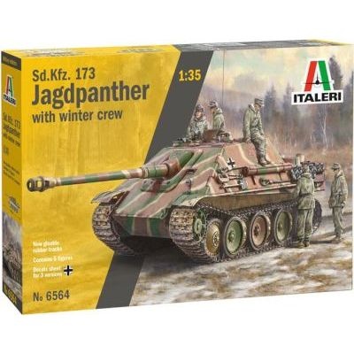 Photo of Italeri Sd.Kfz. 173 Jagdpanther Military Vehicle With Winter Crew
