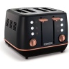 Morphy Richards Evoke Rose Gold 4 Slice Stainless Steel Toaster Photo