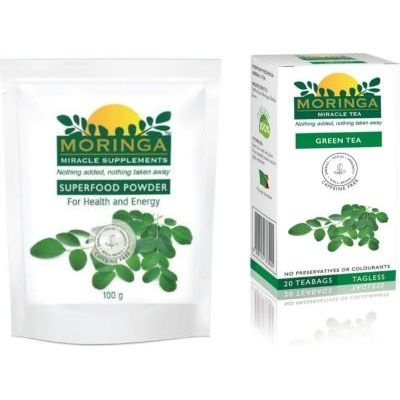 Photo of Moringa Initiative Moringa Powder and Pure Moringa Green Tea