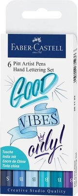 Photo of Faber Castell Faber-Castell Pitt Artist India Ink Pens - Hand Lettering