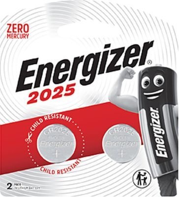 Photo of Energizer CR2025 3v Lithium Coin Battery Card 2