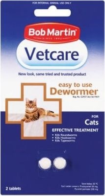 Photo of Bob Martin Vetcare Easy to Use Dewormer for Cats