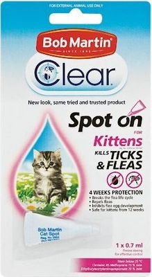 Photo of Bob Martin Clear Spot On for Kittens - Kills Ticks and Fleas
