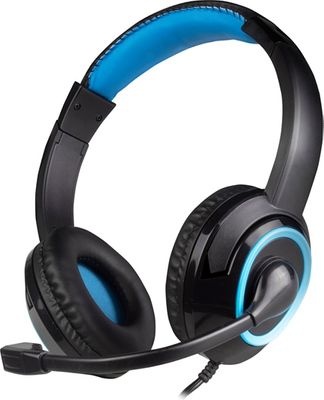 Photo of Intopic JAZZ-M309 Stereo Headphone-M309 with an Audio/Mic Y-Splitter Cable