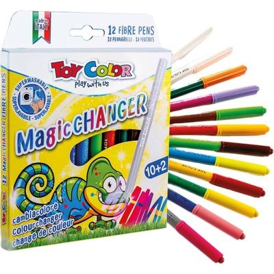 Photo of Toy Color Magic Changer Colour Changing Fibre Pens