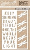 Celebr8 Matt Board Equi - Keep Shining Photo