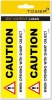 Tower Label Sheets - Caution Photo