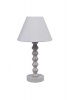 The Lamp Factory Wooden Bedside Lamp with Shade Photo