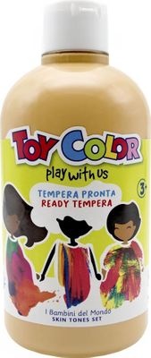 Photo of Toy Color Ready Tempera Paint - Skin Tones