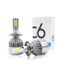 Ashcom 2 piecess Car Headlights 72W 7600LM Led Light Bulbs H1 H3 H7 9005 9006 H11 Photo