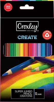 Photo of Croxley Super Jumbo Pencil Crayons