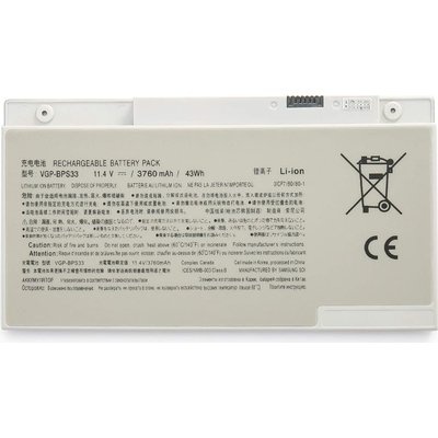 Photo of Unbranded Replacement Laptop Battery for SONY VGP-BPS33 Sony SVT14 and SVT15 Vaio