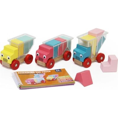Photo of Jeronimo Assembling Toy Truck Preschool Puzzle Game