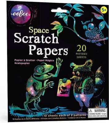Photo of eeBoo Space Scratch Papers