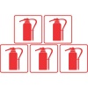 Generic Fire-Extinguisher Safety Sign Photo