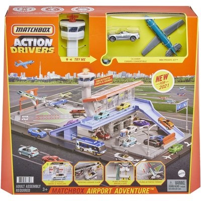 Photo of Matchbox Action Drivers Airport Adventure Playset